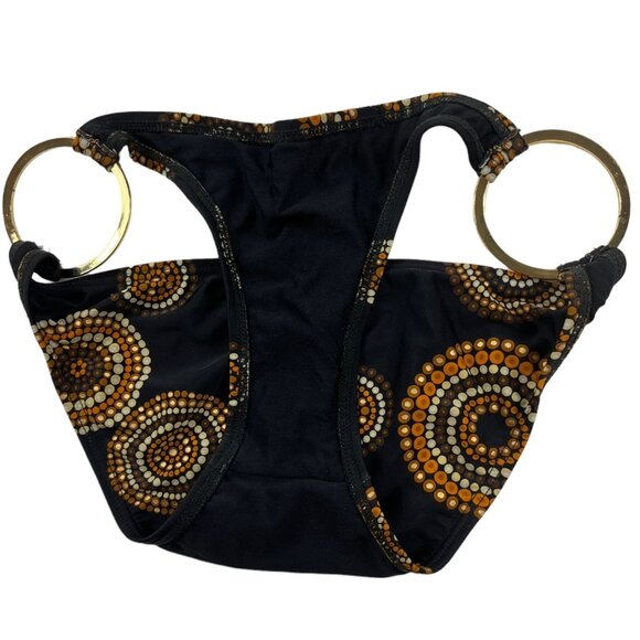 L*SPACE Geometric Print 2 Piece Bikini Swimsuit Boho Retro 70s Look Size Small - Picture 8 of 14